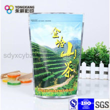 Customized Printed Stand up Aluminum Foil Bag with Zipper for Tea/Coffee